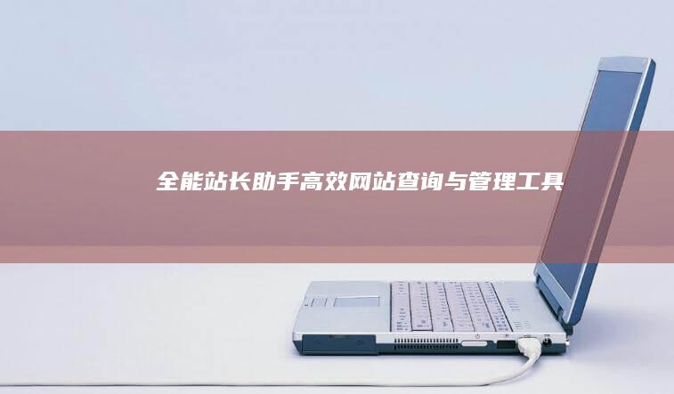 全能站长助手：高效网站查询与管理工具